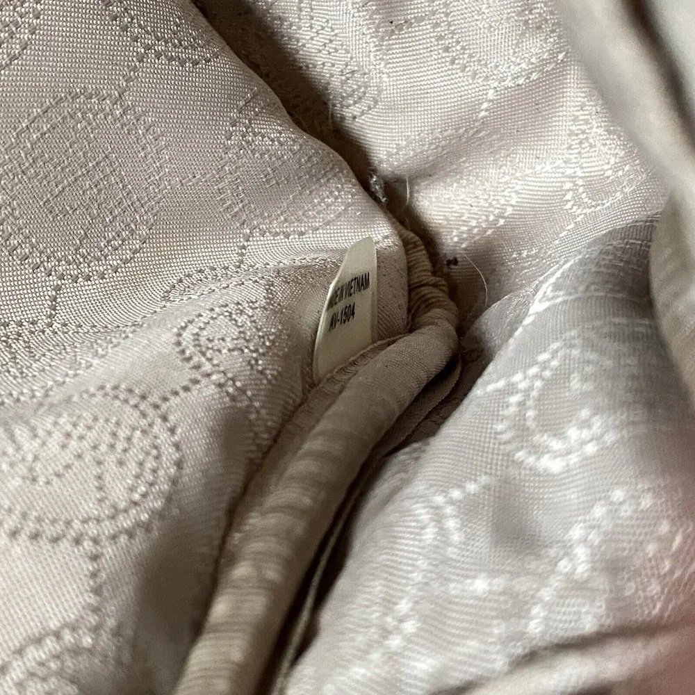 Michael Kors Brown Logo Saffiano Leather Gold Chain Jet Set‎ Small Crossbody